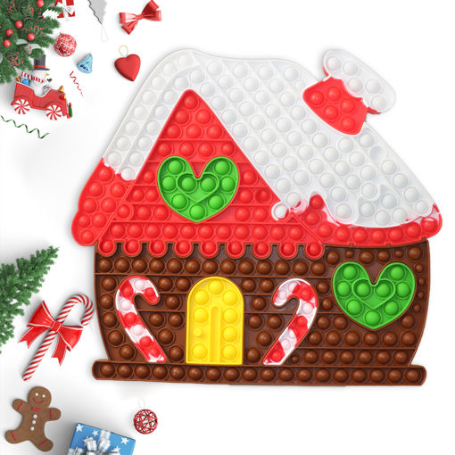 Picture of Christmas Cottage Popit Puzzle